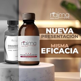 NAIMA Peeling cido Gliclico 35, 50 ml  Peeling Facial Exfoliante Facial Potente para Renovacin Celular Lneas Finas, Arrugas y Manchas  Todo Tipo de...