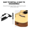 Acoustic Guitar Magnetic Pickup Passive Magnetic Soundhole Coil Pick-up 6.35mm