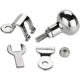 ISURE MARINE 316 Stainless Steel Boat Steering Wheel Knob, Steering Wheel Maneuvering Knob