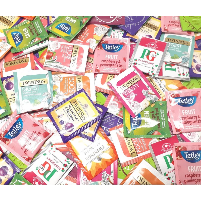Refill Pack Enveloped Tea Bags Large Selections of Classic Black