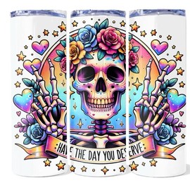 Waterbottletumbler 20 oz Reusable Portable Water Bottle with Lid Washable Cup Mug Ideal for Everyday Use Drinkware Featuring Raccoon Design Non-BPA Free - Bottled:_15