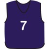 NUMBERED FOOTBALL MESH TRAINING SPORTS BIBS (1-10 OR number of