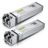[Pack of 2] 10Gb SFP+ SR Multimode Module, 10GBase-SR LC
