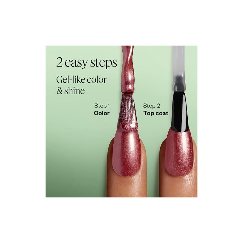 essie gel couture nail polish, bubbles only, red longwear nail