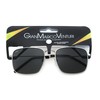 GianMarcoVenturi Unisex Sunglasses, Silver / black