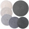 Billbotk Trivets for Hot Dishes, 6 Pieces Pot Holders for