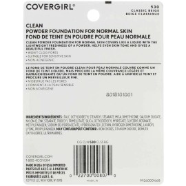 CoverGirl 2 Pack CoverGirl Simply Powder Foundation, Classic Beige 530, 0.41 oz