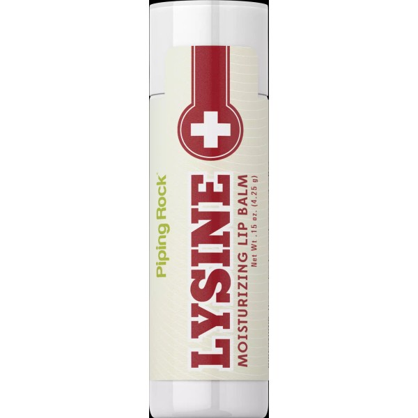 Piping Rock Lysine Lip Balm | 0.15 oz | Moisturizing