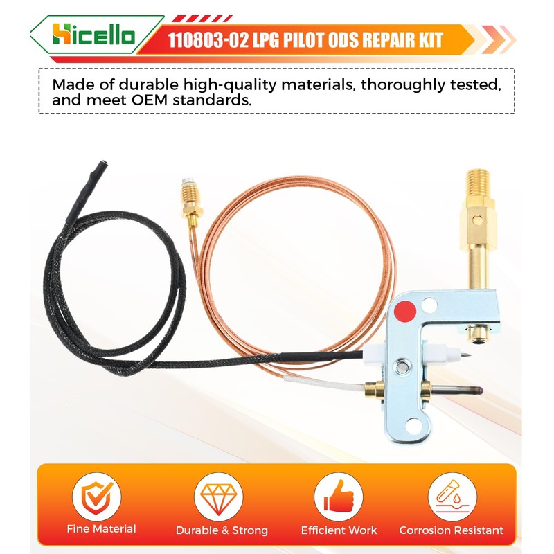110803-02 LPG Pilot ODS Repair Kit for DESA Vent-Free Propane