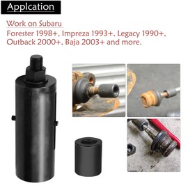 78620 Ball Joint Puller, Ball Joint Separator, Heavy Duty Ball Joint Extractor, Nut Removal Tool for Subaru Legacy 1990+, Impreza 1993+, Forester 1998+, Baja 2003+