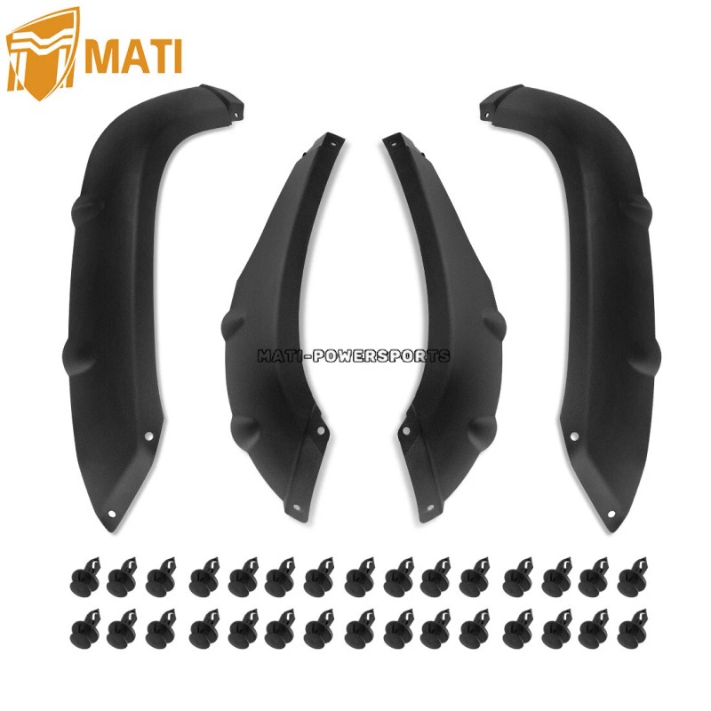 M MATI 4X Fender Flaps Flare Mud Guards For Honda