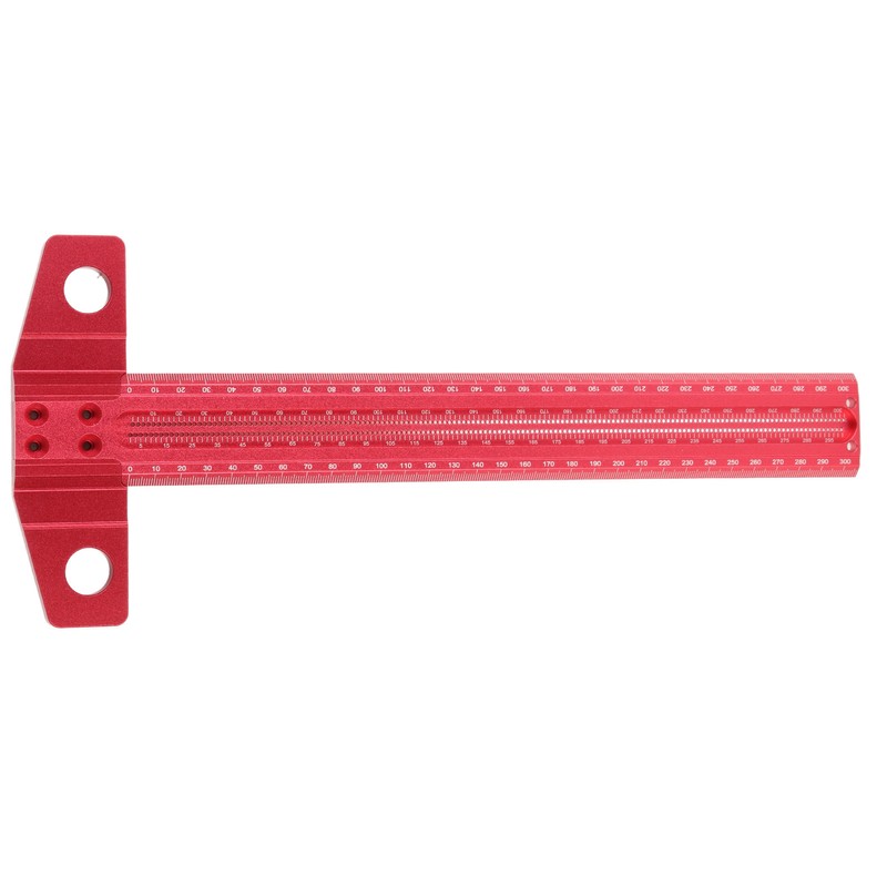 T Square Ruler Aluminum Alloy Removable Woodworking Scriber Art Framing