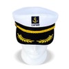 Captain Hat Sea Cap Navy Marine Admiral Style,Sailor Admiral Hat
