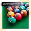 Pool Balls Black Edition, Billiard Balls, Grade AA+ 2-1/4" Regulation