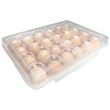 Egg Box for 24 Eggs, Egg Container, Egg Storage Fridge,