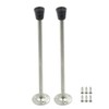 Rannb Extra Long Door Stopper Wall Mount Door Stop Bumper