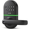 Keypad Door Lock with Handle: Keyless Entry Smart Lock for