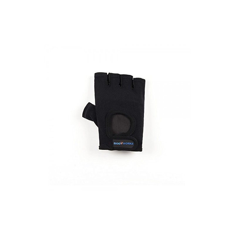 Body Works Glove Big – Power – Gloves Bodybuilding, black/white,