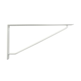 KGYY Industrial Color Arm Shelf Bracket, White, 300x150