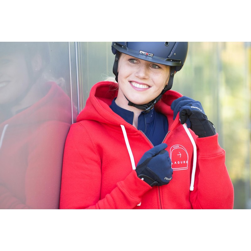 Roeckl Sports Milano Riding Gloves, Leisure Summer Gloves, Navy 6