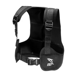 IST VSA0240 Free Diving/Apnea Weight Vest, Holds Up to 35lbs (Black, Large)