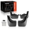 A-Premium Set of 4PCS Mud Flaps Splash Guards Mudflaps Mudguards