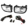 HECASA Pair Fog Lights Compatible with 1991-1995 Toyota MR2 With