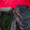 MYSTIC EARTH Sleeping Bag, Envelope-shaped, Inner Shruff, Fleece, Large Size,
