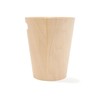 Umbra Woodrow 2 Gallon Modern Wooden Trash Can, Wastebasket, Garbage