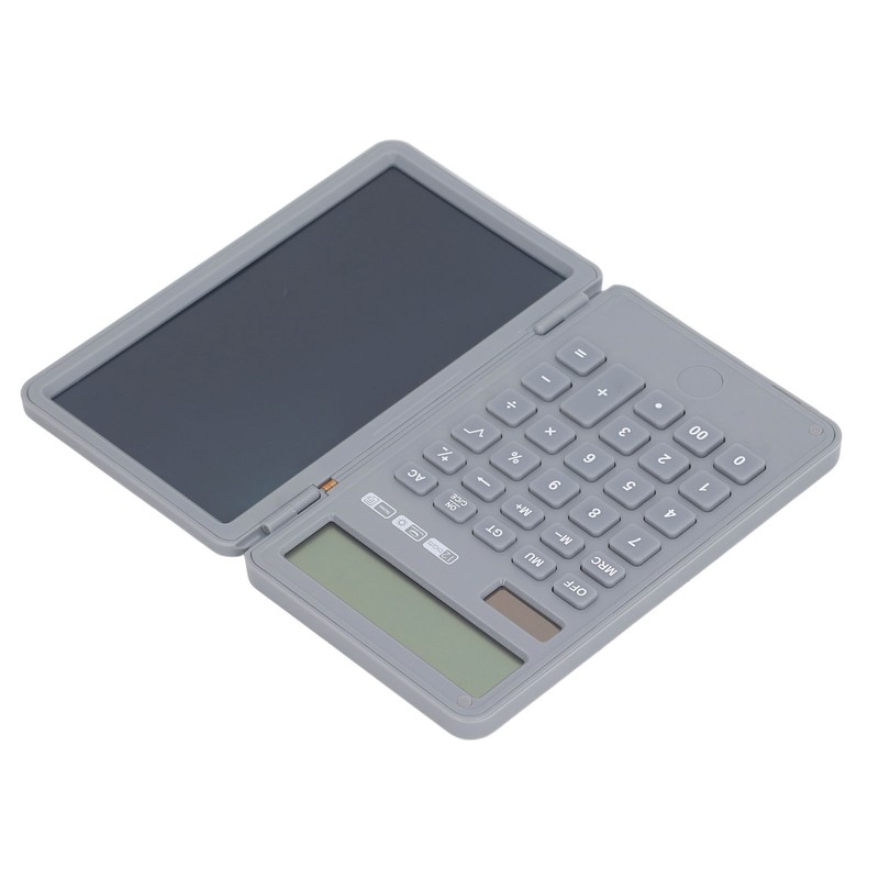 Calculator Handwriting Board Foldable Portable 12 Digits Display Scientific Electronic