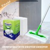 KMAKII Dry Dusting Cloths,Dry Sweeping Cloths,Dry Mop Refills Sweeper Disposable