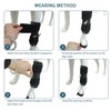 HAPPYHAO Dog Knuckling Brace, Dog Toe Grips for Wrist Arthritis,