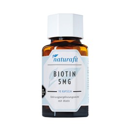 naturafit Biotin 5 mg Capsules, Pack of 90 Capsules