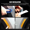 Lyxheth 2PCS Car Reflective Trim Side Marker Stickers, Side Reflectors