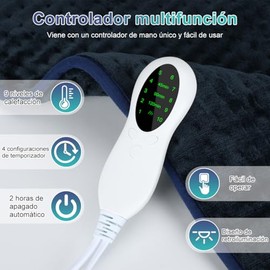 Compresas Calientes Terapeuticas - Manta Termica, 9 Niveles de Calor y 4 Ajustes de Temporizador con Apagado Automtico, Compresa Caliente Electrica...
