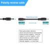 [Polarity Changeable] 9V AC Adapter with Polarity Reverse Cable DC9V