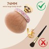 Yikusu Extra Large Body Makeup Brush for Self Tanner, 3