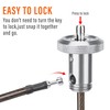 KONG MING CAR Cable Lock Bicycle Lock - Hidden Handlebar