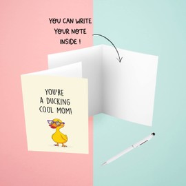 Cheerin Greeting Card with Envelope - Sweetest Day Card for Her - Romantic Birthday Card - Appreciation Card for Mom, Grandmas