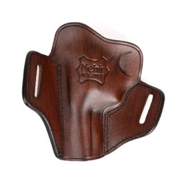 Nehir Holster for Smith and Wesson 686 3 inch Revolver Fast Draw Owb Leather Gun Holsters (Antiquered Right Hand)