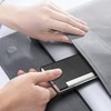 Tarjetero Hombre y Mujer de Cuero PU, Porta Tarjetas Profesional