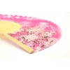 OMyTea® Women Hand Held Silk Folding Fans with Bamboo Frame