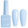 CANNI- Esmalte de uñas en gel azul claro, 1 pieza