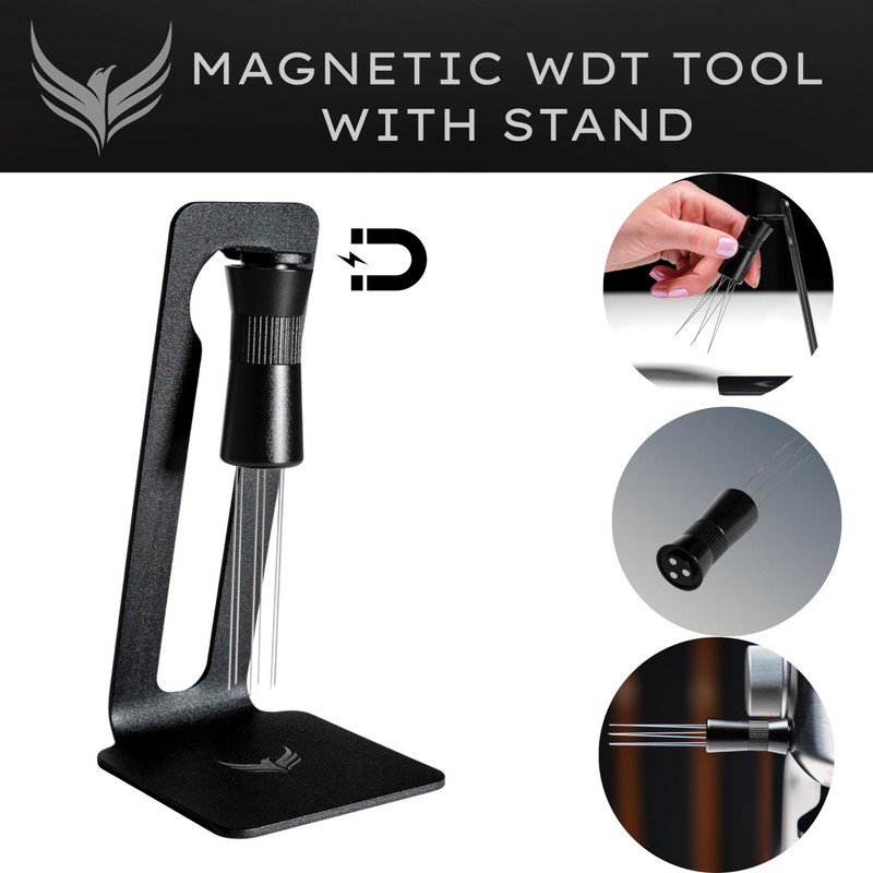 KNODOS Espresso WDT Tool Magnetic Needle Coffee Distrubution Tool With