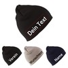 Generisch Beanie (Knitted Hat) Embroidered with Name or Desired Text,