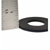 Accurate (25) 1-1/16 x 2-1/4 x 1/8 Black Rubber Washer