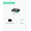 LINOVISION Industrial Gigabit 30W PoE Splitter with DC12V Output and