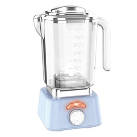 Pingüe® Role Play | Set de Licuadora a Escala | Estilo Trendy Tipo Kaid | Color Azul Pastel | Juguetes Niños y Niñas.