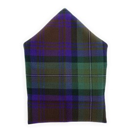 Isle of Skye Tartan Pocket Square Available In 2 Sizes (26 cm x 26 cm)