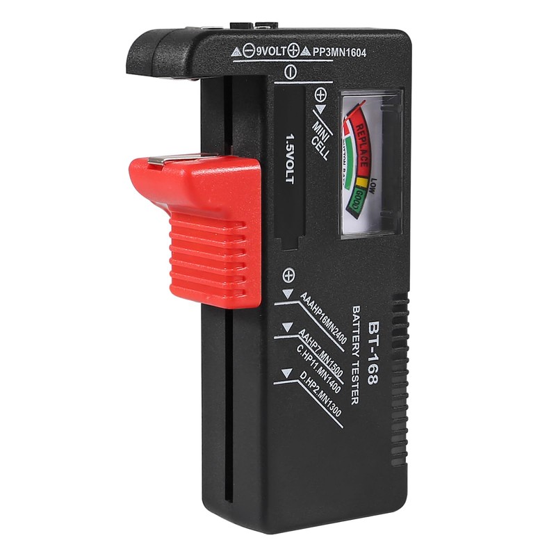 UMLIFE 3Pack Battery Tester, Universal Battery Checker Small Battery Tester